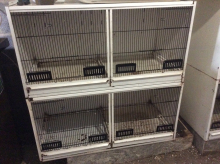 Double breeding cages, Western incuba...