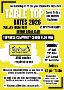 Table top sale
