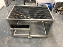 Aluminium breeding cage