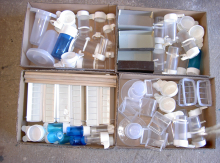 11 boxes finche miscellaneous  items £50