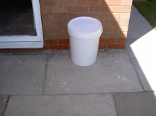 5 seed plastic storage bines£4 each.