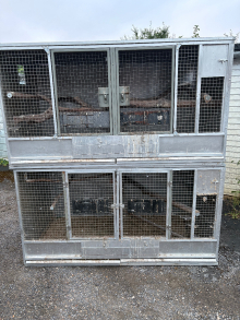 Double breeding cages 