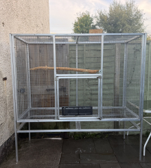 Aluminium flight cage
